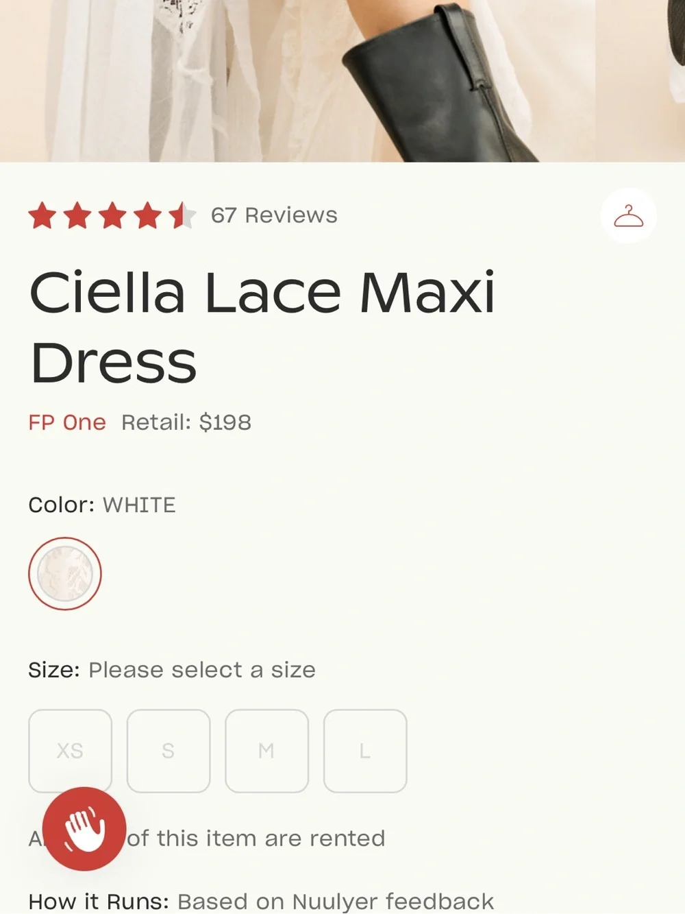 Free People Ciella Floral Lace Milkmaid Maxi Dress - Picture 4 of 12